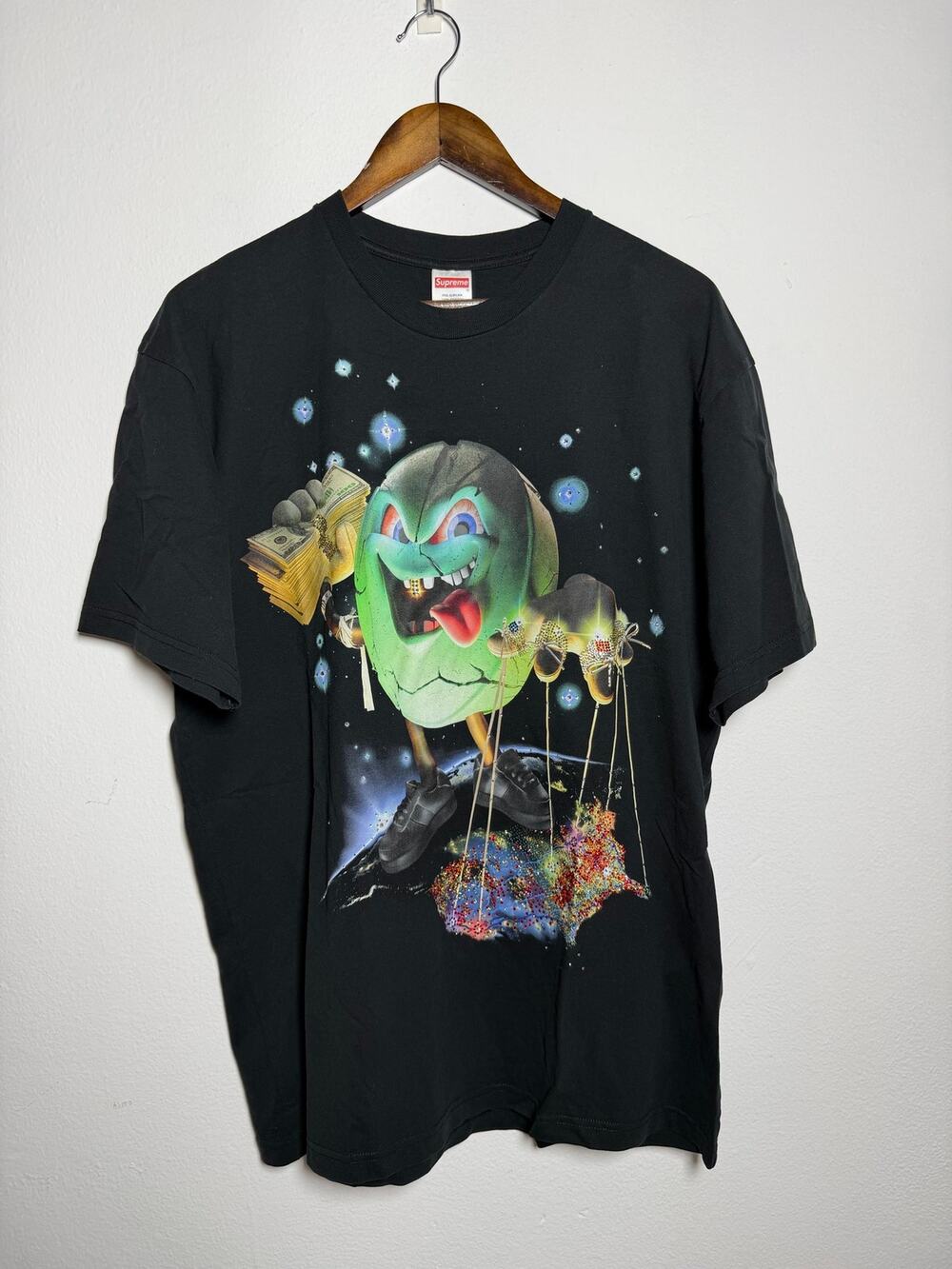 Supreme SALEM rhinestone S/S Top